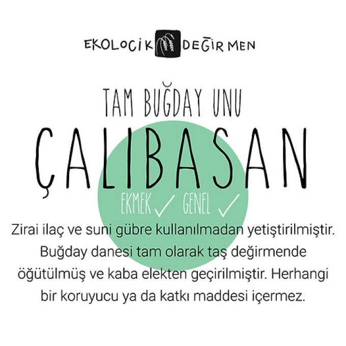 Çalıbasan Tam Buğday Unu