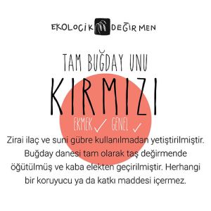Kırmızı Tam Buğday Unu
