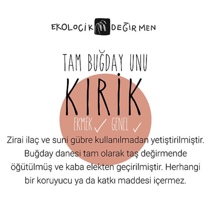 Kırik Tam Buğday Unu