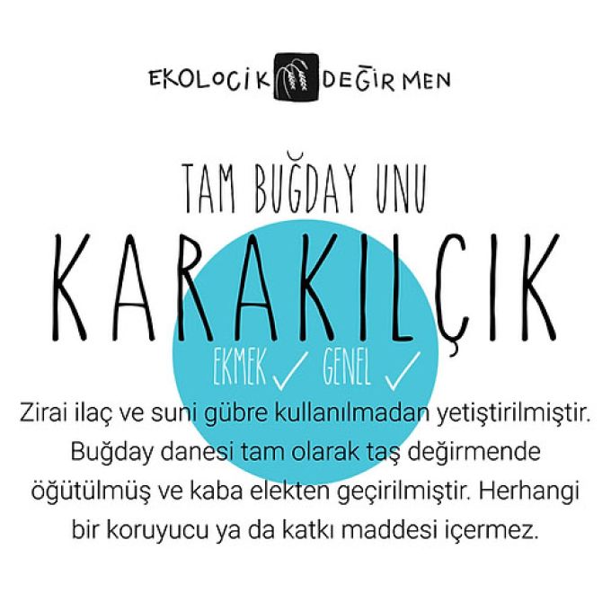 Karakılçık Tam Buğday Unu